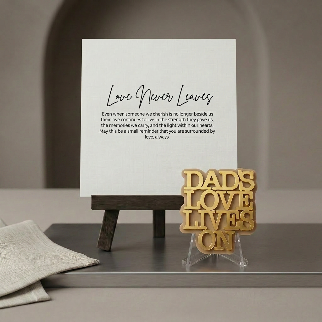 Love Never Leaves Lapel Pin Collection|Grief gift|Loss of mother